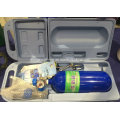 Cylindre d&#39;oxygène médical haute pression de 0,7L
